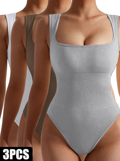 Seamless Sculpt One-Piece (3-Pack)