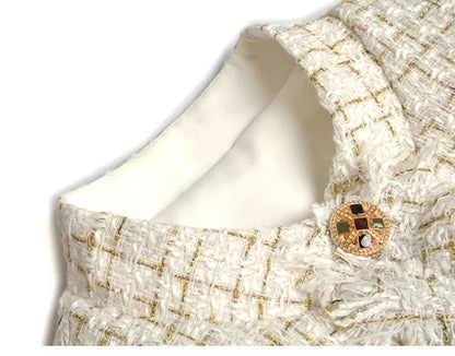 Chic Allure Waist-Tie Coat