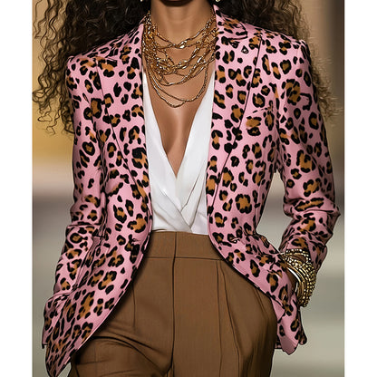 Leopard Power Blazer
