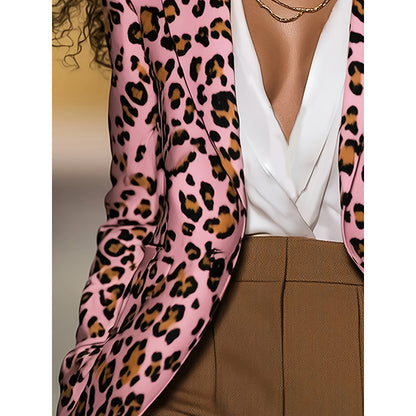 Leopard Power Blazer
