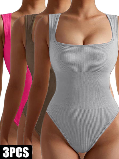 Seamless Sculpt One-Piece (3-Pack)