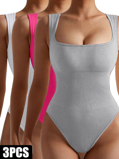 Seamless Sculpt One-Piece (3-Pack)